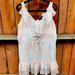 MYTH NYC Country Floral Mini Dress